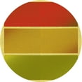 thumbnail image 1 of Ahgly Company Machine Washable Indoor Round Transitional Mahogany Brown Area Rugs, 8' Round, 1 of 7