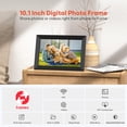 thumbnail image 3 of 10.1 inch 32GB Wifi Digital Picture Frame,1280*800 IPS HD Touch Screen Cloud Smart Photo Frames,Auto-Rotate,Share Photos/Videos Instantly from Anywhere,Gift for Friends and Parents, 3 of 9