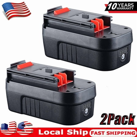 2-Pack 18V for Black and Decker HPB18 18 Volt 7.0Ah Battery HPB18-OPE 244760-00