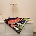 thumbnail image 3 of Mushroom Blanket Frog Mushroom Gifts for Women-50x60 Inches Soft Flannel Blanket Cottagecore Room Decor Mushroom Throw Blankets for Adult Teen Christmas for Bed Couch, 3 of 6