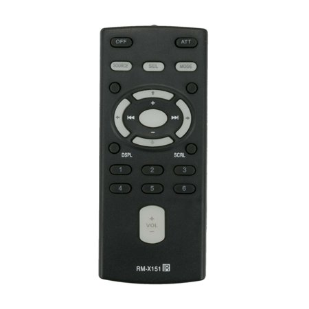 New RM-X151 Remote for Sony Disc Player CDX-GT330 CDX-GT33W CDX-GT230 CDX-GT130