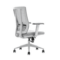 thumbnail image 2 of Bitchair Ergonomic Mesh Conference Room Chair - Adjustable Lumbar Support Computer Desk Chair with Height Adjustable Arms - Seat Depth Adjustable Executive Home Office Chair - (Gray), 2 of 12