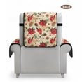 thumbnail image 7 of TSOVTHRID Cardinal Poinsettia Pinecone Print Recliner Covers Recliner Sofa Cover Furniture Protector Recliner Chair Covers with Elastic Strap Washable Dog Couch Recliner Cover for Christmas Decor, 7 of 7