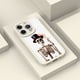 thumbnail image 4 of Adopte la simplicidad y la protección con una funda minimalista de TPU a prueba de golpes con estampado de dibujos animados para iPhone, 4 of 4