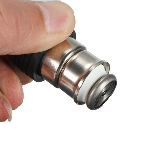 sweethay Encendedor de cigarrillos para coche de 12V, adaptador de enchufe Universal para motocicleta, cargador con salida de luz LED, piezas de Vehículos, repuestos y accesorios Mis
