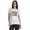 White, variant on Inkmeso Womens scoop-neck Vaccinated & Ready To Party Pro-Vaccine T-shirt Top