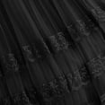 thumbnail image 6 of STETMN Women's Maxi Skirts Pleated Tulle Flowy Skirt Elastic Waist Swing Hem Elegant Skirt, 6 of 6