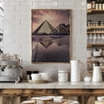 thumbnail image 2 of Triangular value Framed Art Modern Wall Decor, 2 of 15