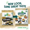 thumbnail image 4 of Seaweed Sushi Nori Premium Organic Roasted Seaweed Sheets, Keto, Vegan, Gluten-Free, Restaurant-style Sushi Nori Sheets 0.81 Ounce (Pack of 1), 4 of 5