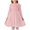 Pink, variant on Gpaecead Long Sleeve Dress for Girls Ruffled Casual Sequin Party Performance Princess Dresses 6 Years Black