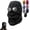 Black, variant on Winter Thermal Hat With Goggles, 4-in-1 Trapper Hat With Detachable Face Mask, Neck Warmer And Earflaps For Skiing, Cycling And Hiking