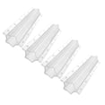 thumbnail image 4 of HEMOTON Set of 4 Clear Cucumber Shaping Molds for Gardening, Lightweight, Reusable, PC Material, 4 of 8