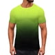 thumbnail image 1 of Tops para hombre, blusas y camisas de cuello redondo y manga corta para hombre, blusas y camisas casuales deportivas con estampado degradado divertido para hombre y mujer, blusas vintage de manga cort, 1 of 8