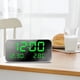 thumbnail image 4 of Reloj de Alarma Digital Reloj Electrónico Digital Led Pantalla de Pantalla, Reloj Electrónico 3D Pantalla de Pantalla Digital, Snooze Reloj de Alarma 12/24H Interruptor Pantalla de Temperatura, 4 of 6