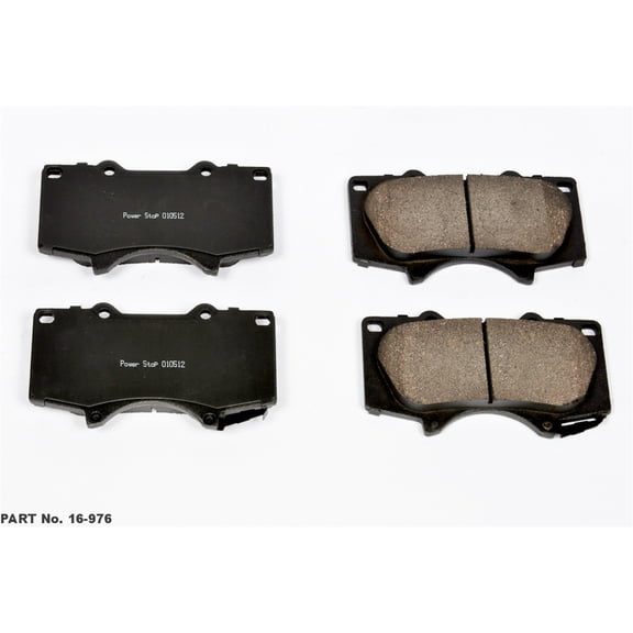 Power Stop Front Z16 Evolution Ceramic Brake Pads 16-976 Fits 2017 Toyota Tacoma