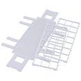 thumbnail image 2 of 5X Rack de Tubos de Ensayo de Plástico para Tubo de 30 mm, 21 Pocillos, Blanco, Desmontable (21 Orificios), 2 of 8