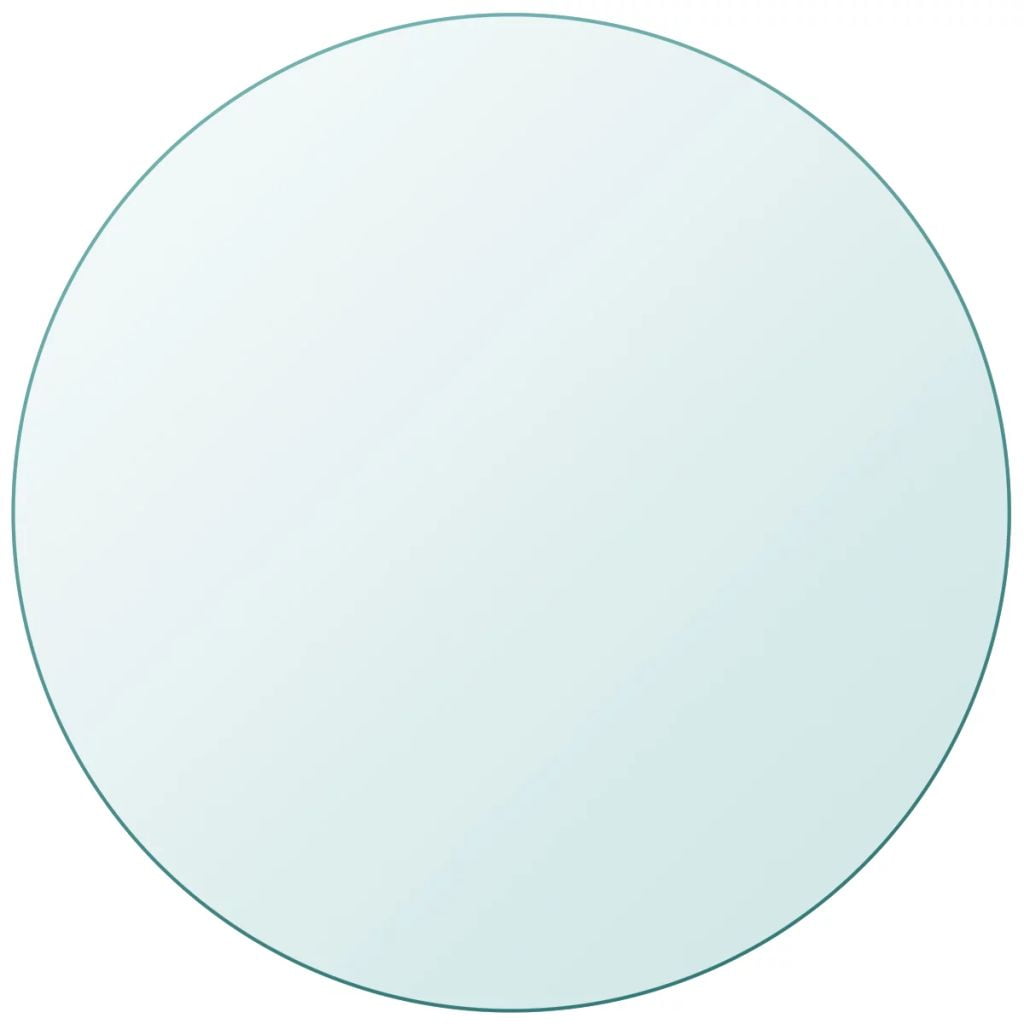 Table Top Tempered Glass Round 35.4
