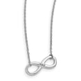 thumbnail image 1 of Collier Diamant Infini Glace Blanche SS 18 Pouces, 1 of 3