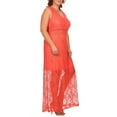 thumbnail image 2 of Ella Samani Women's Plus Size Lace Maxi Dress, 2 of 4