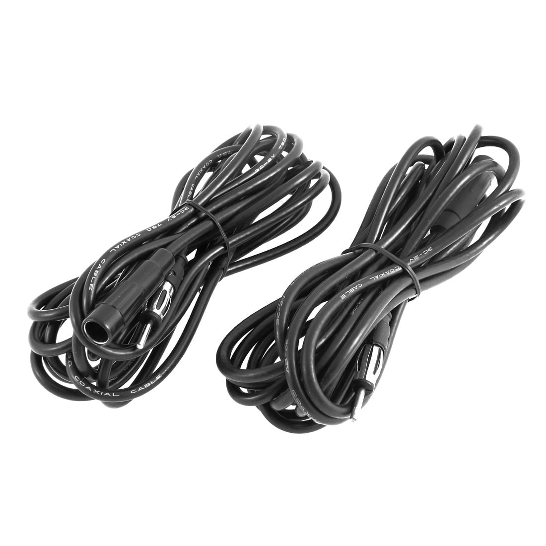 Unique Bargains Car Antenna Extension Wire Male Female Ant AM FM