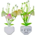 thumbnail image 1 of LED Sensor Night Light, Plug-In Night Light Color Changing Light Mushroom Decoration, 2 Pack, 1 of 5