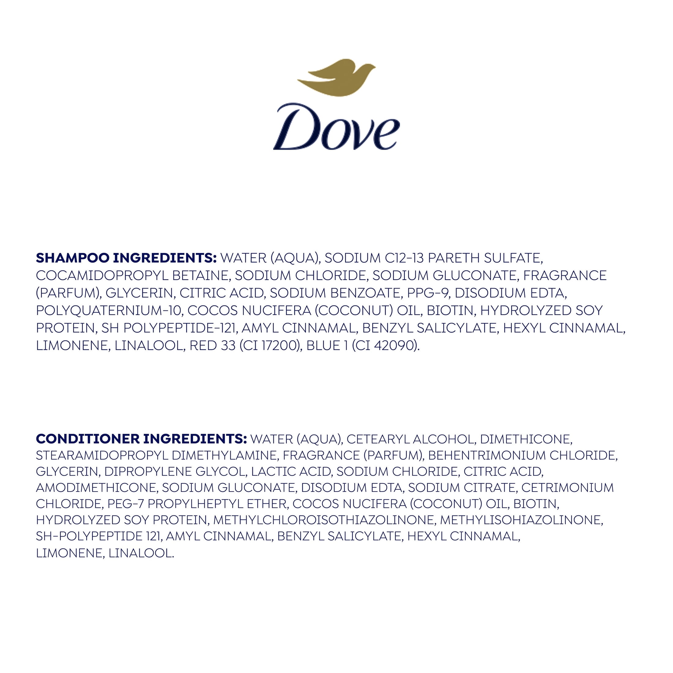 Dove Shampoo & Conditioner for Fine, Thin Hair Volume and Fullness with Bio-Protein Care Technology and Biotin ,12 fl oz 2 Pack