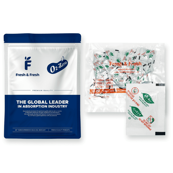40 Packs 100 CC Premium Oxygen Absorbers(1 Bag of 40 Packets) - ISO 9001 Certified Facility Manufactured Quality Guaranteed