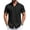 Black, variant on COOFANDY Men Dress Shirt Short Sleeve Casual Button Down Shirt Summer Beach Shirts Wrinkle Free Shirt