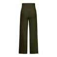 thumbnail image 4 of Puntoco Moda Deporte Yoga Pantalones Sólido Mediados de Cintura Alta Bolsillos Activos Sólidos Pantalones Sueltos Puntoco Puntoco-1456, 4 of 5