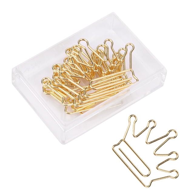 School Supplies10pcs Crown Shape Paper Paper Clip Stationery Clip Class Leading Features