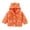 Orange, variant on SHUNSUI Kids Toddler Unisex Thick Hooded Jacket Long Sleeve Winter Outwear Size 4-5 Years