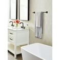thumbnail image 2 of Amerock Stature Matte Black 24 inch (610mm) Towel Bar, 2 of 8