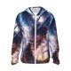 thumbnail image 1 of Fotbe Urban Style Colorful Dragon Chaqueta con Protección Solar UPF 50+ para Hombre y Mujer, Camisa con Capucha y Bolsillos-Large, 1 of 7