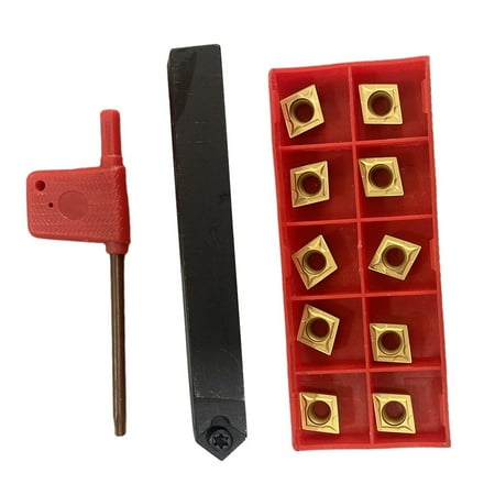 

1/2 Lathe Turning Tool Holder SCMCN1212H09-100 + 10PCS Carbide insert CCMT09T304