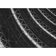 thumbnail image 1 of Ahgly Company Machine Washable Indoor Rectangle Transitional Night Black Area Rugs, 7' x 9', 1 of 7