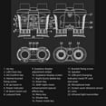 thumbnail image 2 of Head Mounted Night Vision Goggles 3D VR Digital Infrared Night Vision Binoculars, 2 of 9