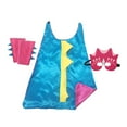 thumbnail image 4 of Disfraces de Halloween Capa de Cosplay de Dinosaurios con Guantes para Fiesta de Disfraces Azul y Roja Perfecl, 4 of 8