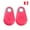 Hot Pink, variant on Peaceful GPS Tracker Locator Real-Time Positioning APP Control Geofence SOS Emergency Alert System Waterproof Long Battery Life Design for Kids Elderly Pets Vehicle Tracking Black