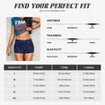thumbnail image 5 of Susaid Firework Print Intensify Workout Shorts for Women Seamless Scrunch Short Gym Yoga Running Sport Active Exercise Fitness Shorts-Large, 5 of 8