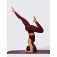 thumbnail image 3 of Pantalones CRZ YOGA Butterlift tiro alto 64 cm Rojo Merlot XS, 3 of 4