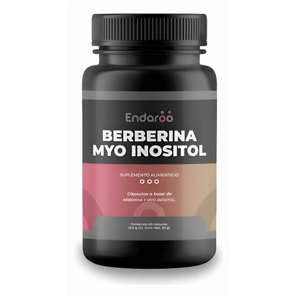 Berberina + Myo Inositol 60 Cápsulas Sin Sabor