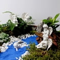 thumbnail image 3 of Estacas de jardín de ángel decorativas Estatua de ángel de jardín de hadas de ángel en miniatura para decoración de césped de porche de patio Zulema Estatua de ángel, 3 of 8