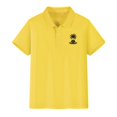 thumbnail image 6 of XXWXYD Boys Girls Short Sleeve 𝐏𝐨𝐥𝐨 Shirt, School Uniform Button Up Collared Shirt, Dry Fit Casual Tee Tops with Odor Control Technology, 6 of 8