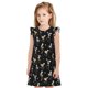 thumbnail image 1 of Fotbe Playing Music Skeletons Vestido de Dormir para Niñas de 3 a 10 Años, Mangas Cortas, Estilo Princesa, Pijama Camisón con Mangas Voladas-X-Large, 1 of 6