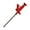 Red, variant on J.30042 Test Hook Clip 4MM Banana Socket Professional Insulated High Voltages Flexible Grabber Probe Test Hook Clip