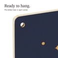 thumbnail image 5 of Equations and Emojis Collection, I Love You To The Moon And Back Birch Wood Wall Sign (6x9 Rustic Home Decor, Ready to Hang Art), 5 of 5