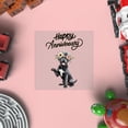 thumbnail image 4 of Happy Anniversary Cane Corso Celebrates Wedding Love Family Party Cutout Transfer Sticker Italian Mastiff Dog Lover Gifts Idea Transparent Decal Art Decor - 01015, 4 of 5