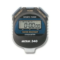 ULTRAK 340 Water Resistant Sports Timer, Black