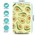 thumbnail image 5 of Fresh Avocado Dish Drying Mat, Cute Green Fruit Lover Pattern Absorbent Kitchen Mat, 5 of 6
