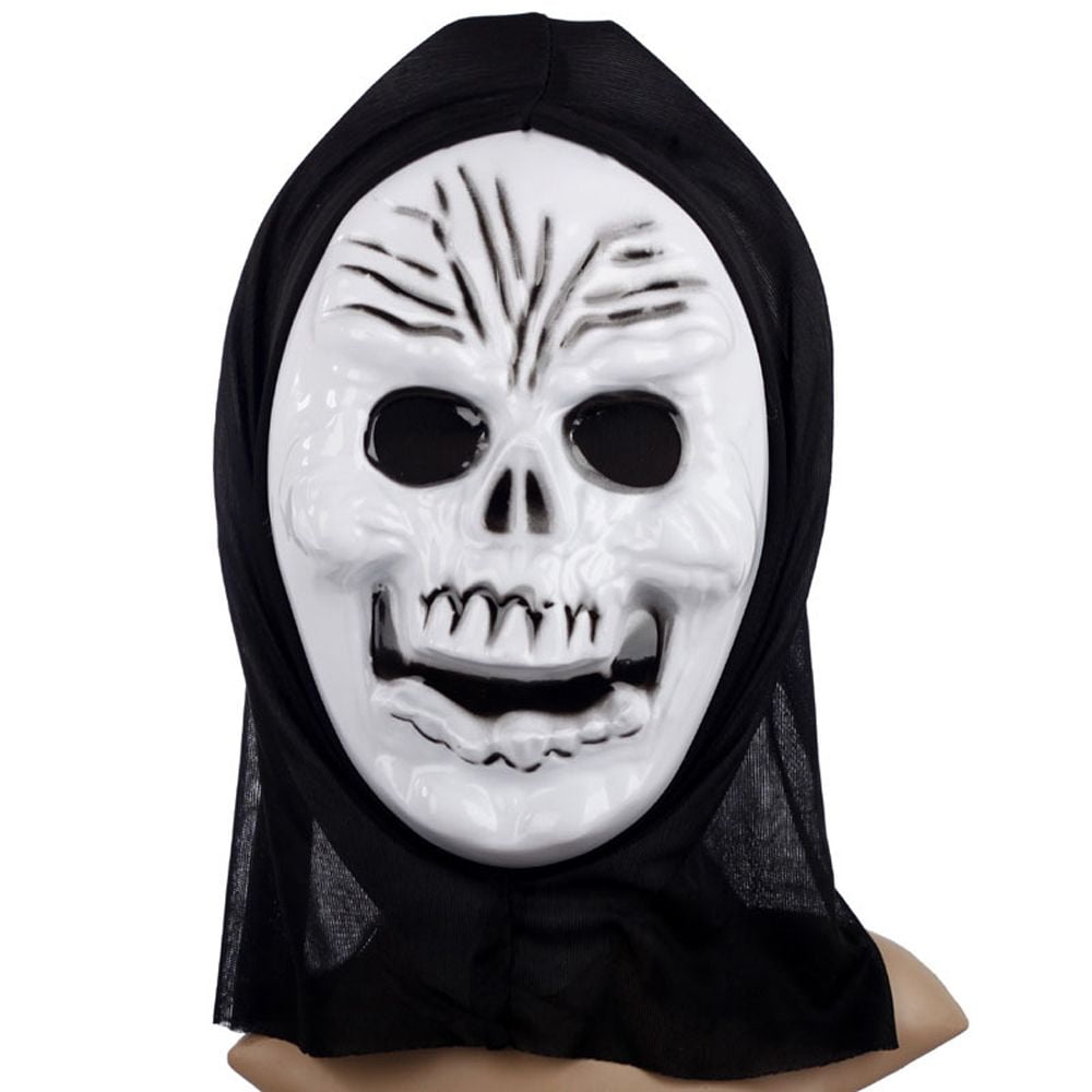 Men's Funny Halloween Party Cosplay Ghost Mask Scary Face - Temu